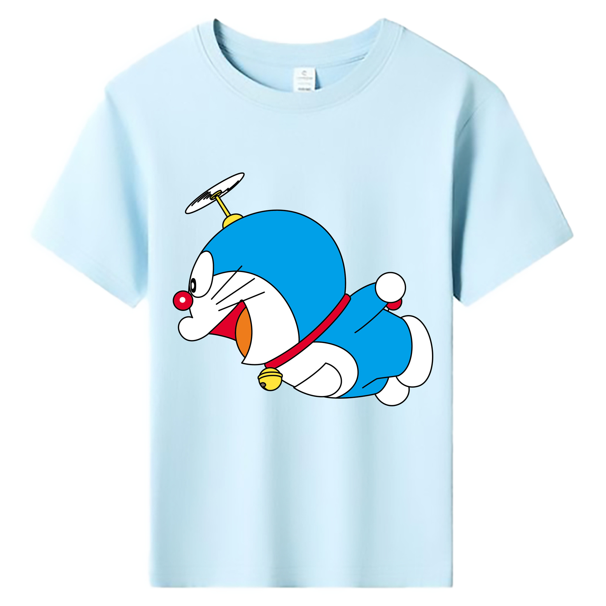 （画像用） ドラえもん Doraemon 綿100％キッズTシャツ（フロントプリント）